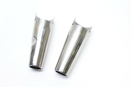 05-10 Suzuki Boulevard C50 Front Fork Upper Cover TOP Guard Shield Cowl OEM