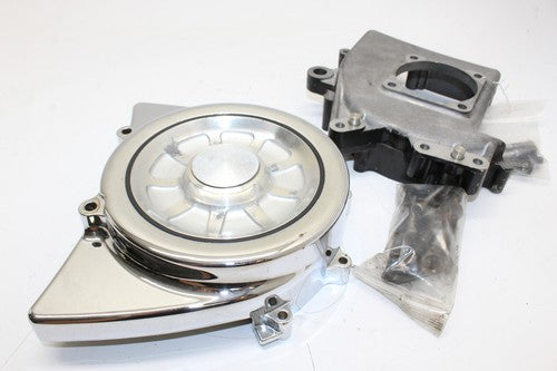 99-05 Yamaha Road Star XVS1600 Front Engine Sprocket Cover W/Bolts OEM