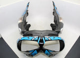 2011 Kawasaki Ninja 650r Ex650c Front Upper Nose Fairing Side Cowl Shroud Set