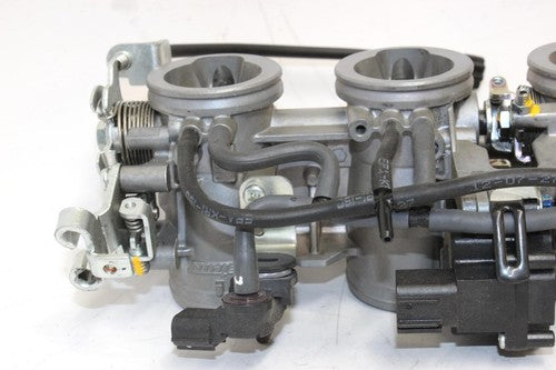 13-15 KAWASAKI NINJA ZX6R ZX636F ABS MAIN FUEL INJECTORS / THROTTLE BODIES OEM