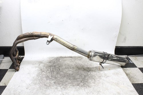 2001 Triumph Tt600 Full Exhaust System Headers Pipe Muffler