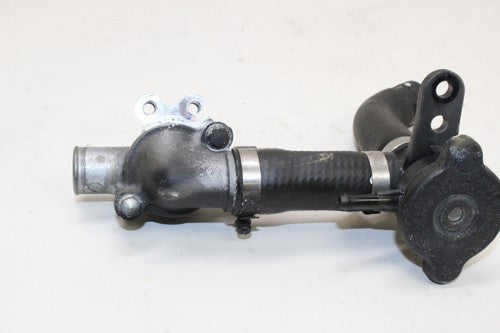 08-12 Kawasaki Ninja 250r Ex250j Thermostat Housing W/ Radiator Cap OEM