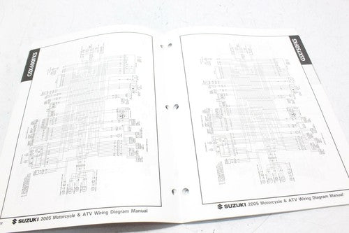 Suzuki Service Manual Book Motorcycle & ATV Diagram MANUAL K5 2005
