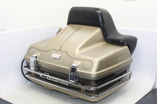 1985 Suzuki Gv1400gd Gv 1400 Rear Back Luggage Trunk Rack Case