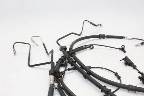 2020 2021 Kawasaki  Ninja 650 Front Abs Hose Set Lines Hoses Front Hoses OEM