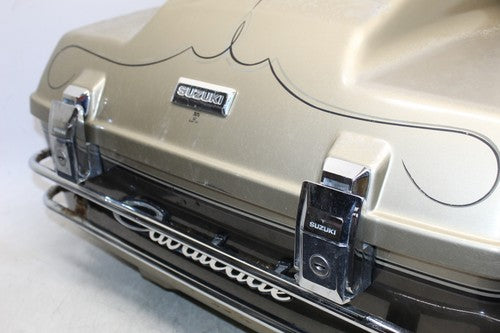 1985 Suzuki Gv1400gd Gv 1400 Rear Back Luggage Trunk Rack Case