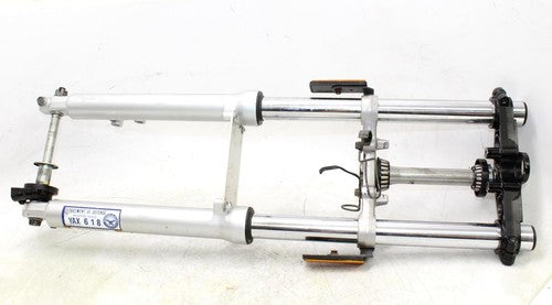 1989 Suzuki Gs500e Complete Front End Forks Suspension Triple Tree OEM