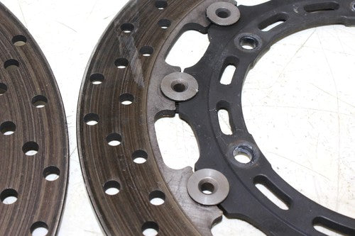 2005 Yamaha Yzf600r Front Left Right Brake Rotors Discs