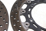 2005 Yamaha Yzf600r Front Left Right Brake Rotors Discs