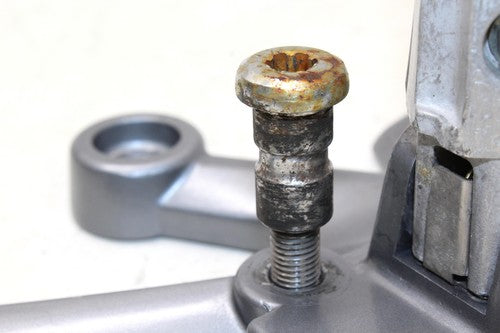 2015 Sym T2 250i Left Rearset Rear Set Driver Foot Peg Rest Stop OEM