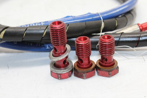 92-95Yamaha Fzr1000 GOODRIDGE Front Brake Caliper Hoses Lines
