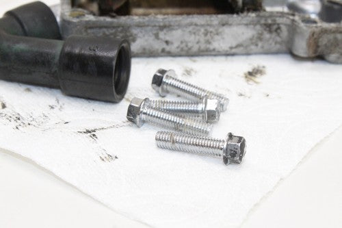 1986 Kawasaki Ninja 1000r Zx1000 Engine Oil Filter Breather Body Bracket Pan OEM