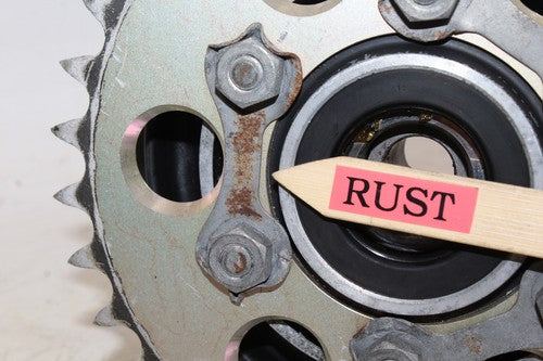 1977 Kawasaki Kz650b Z650 Rear Back Sprocket With Hub Dampers Set