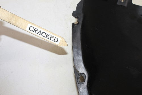 1986 Honda Elite 150 Ch150 Front Black Fender Guard Cover Assembly