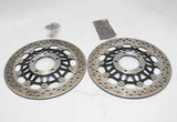 2011 Triumph Rocket Iii 3 Front Left Right Brake Rotors Discs OEM