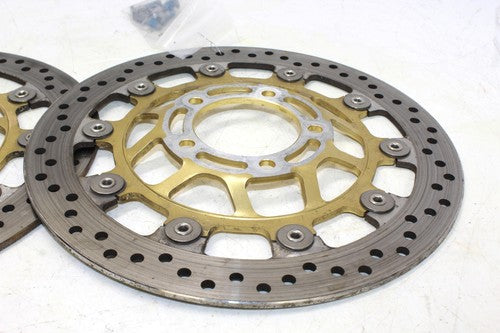 2009 Triumph Tiger Front Left Right Brake Rotors Discs