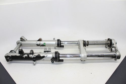 2004 HONDA ST1300 COMPLETE FRONT END FORKS FORK SUSPENSION TRIPLE TREE *bent*