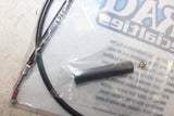 Drag Specialties Alternative Length Black Vinyl Idle Cable 0651-0147 42in
