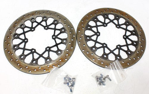 2009 Suzuki Gsxr600 Front Left Right Brake Rotors Discs