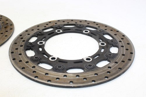2002 Yamaha Yzf600r Front Left Right Brake Rotors Discs OEM