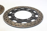 2002 Yamaha Yzf600r Front Left Right Brake Rotors Discs OEM