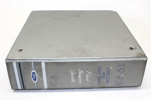 1993 Ford Car & Light Truck Fleet Buyers Guide