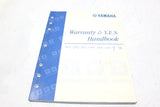 Yamaha Service Manual BOOK Warrantry& Y.E.S. Handbook 2003