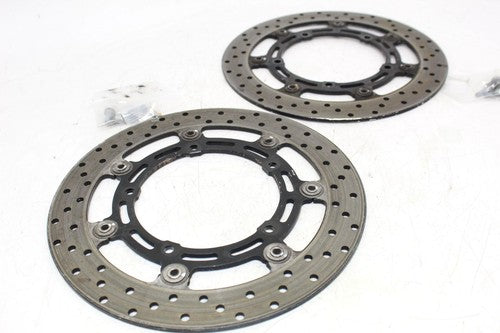 2008 Yamaha Fz6 Front Left Right Brake Rotors Discs