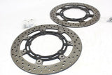 2008 Yamaha Fz6 Front Left Right Brake Rotors Discs