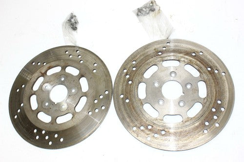87-89 Harley-davidson Flhtc Ultra Classic Touring Front Left Right Brake Rotors