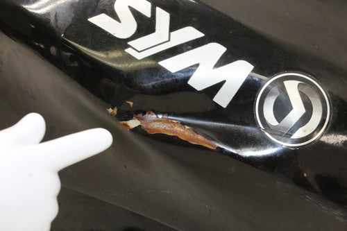 2015 Sym T2 250i Gas Tank Fuel Cell Petrol Reservoir !NO KEY!