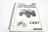 Suzuki New Model Technical Seminar Update MANUAL 2007