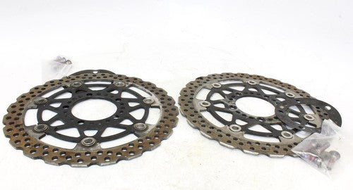 2007 Kawasaki Ninja 650r Ex650a Front Left Right Brake Rotors Discs