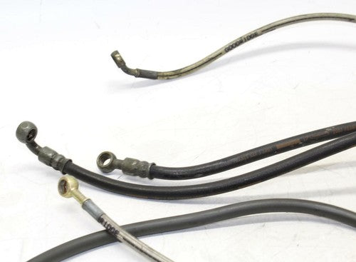 00-03 Aprilia Sl1000 Falco Front & Rear Brake Caliper Hoses Lines OEM