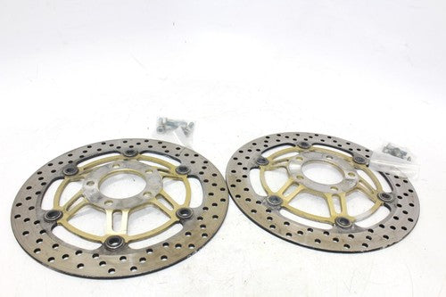 2002 Suzuki Sv650 Front Left Right Brake Rotors Discs