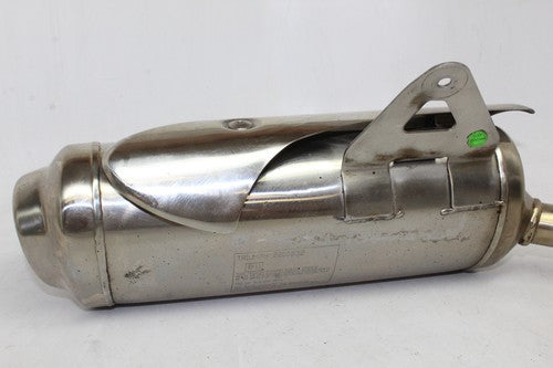 2015 Triumph Speed Triple LEFT Exhaust Pipe Muffler Can Silencer 2200832 OEM