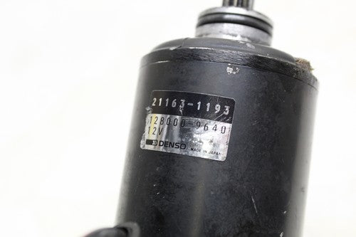 1991 Kawasaki Ninja ZX7 ZX750J ENGINE STARTING STARTER MOTOR -DC 12V