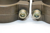 2005-06 Kawasaki Ninja Zx6r Zx636c Left Right Clip On Ons Handlebars Pair Set