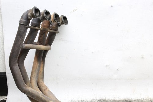 2001 Triumph Tt600 Full Exhaust System Headers Pipe Muffler