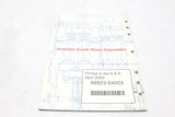 Suzuki Service Manual Book Motorcycle & ATV Diagram Manual K3 2003