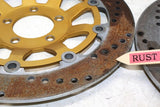 1994 Suzuki Rf900r Front Left Right Brake Rotors Discs