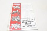 2007 "K7" Suzuki Motorcycle /ATV Wiring Diagram Manual