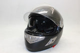 BiLT Motorcycle Full Face Helmet W/ Shades Small