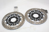 2011 Triumph Rocket Iii 3 Front Left Right Brake Rotors Discs OEM