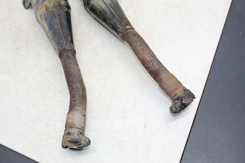 1989 Kawasaki Ninja 250r Ex250 Exhaust Pipe Muffler Slip On Can Silencer *Sankei