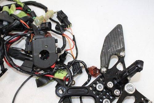 2013 Kawasaki Ninja Zx10r Track Wiring Harness Flash ECU IRC Switches Shifter