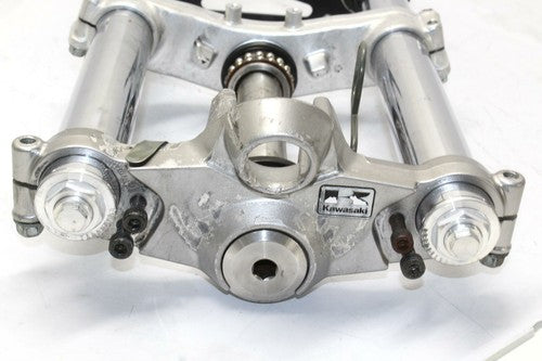 02-05 Kawasaki Zzr1200 Complete Front End Forks Suspension Handlebars Triple Tre