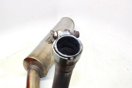 2001 Suzuki Sv650 Exhaust Pipe Muffler Slip On Can Silencer