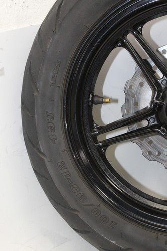 17-23 Kawasaki Z125 Pro Front Wheel Rim Tire W/ Rotor OEM