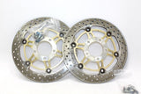2001 Suzuki Sv650 Front Left Right Brake Rotors Discs
